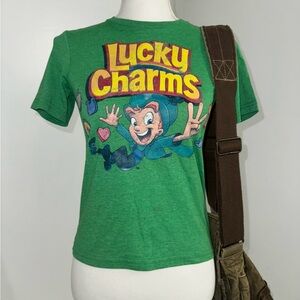 Lucky Charms Graphic T-Shirt Green Size M‎ (Boys)